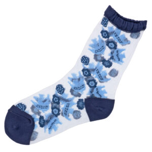 靴下鳥と花フローラガーデン